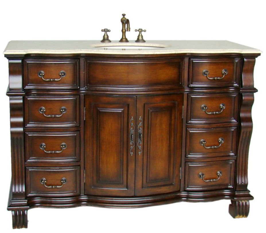 50Inch Ohio Vanity Bathroom Vanity Sale Single Sink